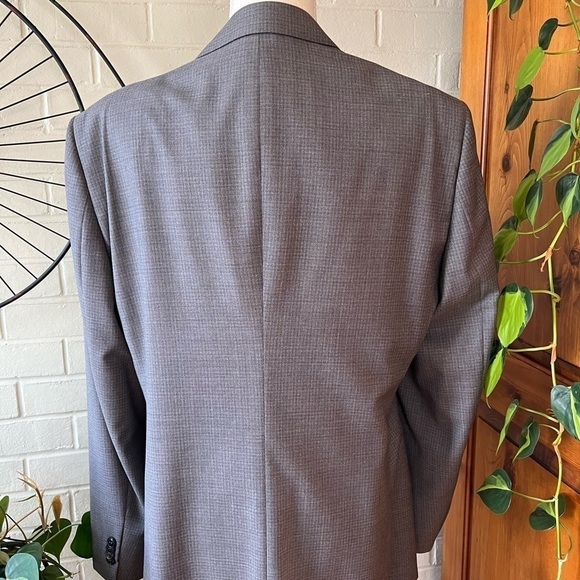 GIORGIO Armani authentic sports coat grey size44R Italian 54 gorpcore - Picture 9 of 16
